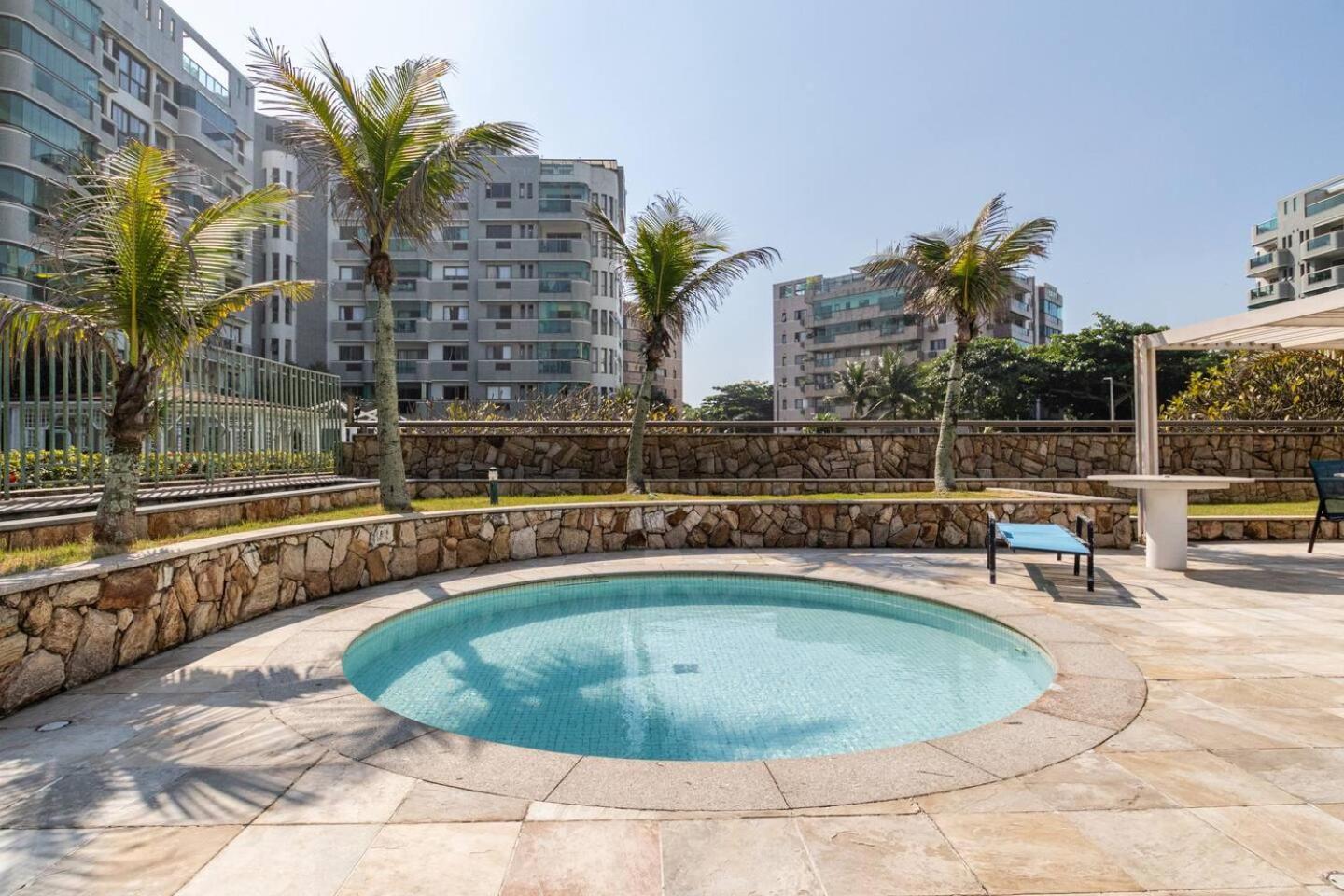 Rio De Janeiro Apartamento Frente Mar Na Barra Zewnętrze zdjęcie