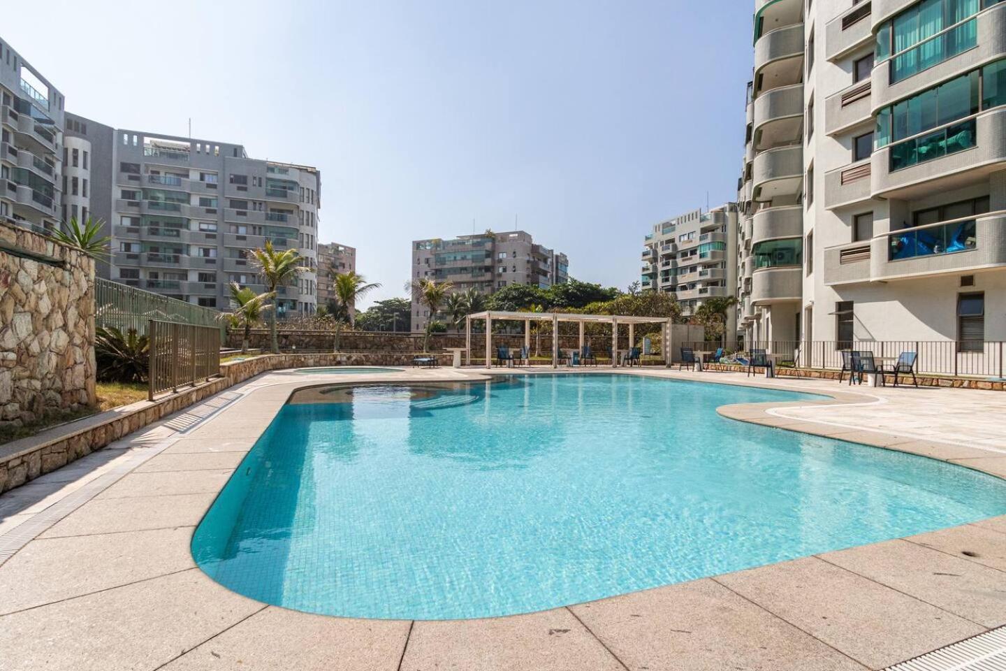 Rio De Janeiro Apartamento Frente Mar Na Barra Zewnętrze zdjęcie